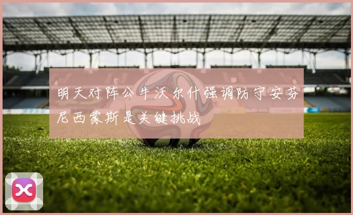 明天对阵公牛沃尔什强调防守安芬尼西蒙斯是关键挑战