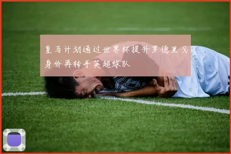 皇马计划通过世界杯提升罗德里戈身价再转手英超球队